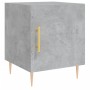 Engineered wood gray concrete bedside table 40x40x50 cm by vidaXL, Nightstands - Ref: Foro24-827540, Price: 36,71 €, Discount: %