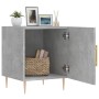 Engineered wood gray concrete bedside table 40x40x50 cm by vidaXL, Nightstands - Ref: Foro24-827540, Price: 36,71 €, Discount: %