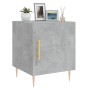 Engineered wood gray concrete bedside table 40x40x50 cm by vidaXL, Nightstands - Ref: Foro24-827540, Price: 36,71 €, Discount: %