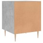 Engineered wood gray concrete bedside table 40x40x50 cm by vidaXL, Nightstands - Ref: Foro24-827540, Price: 36,71 €, Discount: %