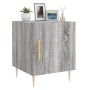 Sonoma gray engineered wood bedside table 40x40x50 cm by vidaXL, Nightstands - Ref: Foro24-827544, Price: 39,95 €, Discount: %