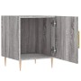 Mesita de noche madera de ingeniería gris Sonoma 40x40x50 cm de vidaXL, Mesitas de noche - Ref: Foro24-827544, Precio: 39,95 ...