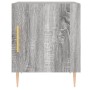 Mesita de noche madera de ingeniería gris Sonoma 40x40x50 cm de vidaXL, Mesitas de noche - Ref: Foro24-827544, Precio: 39,95 ...