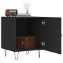 Nightstands 2 pcs engineered wood black 40x40x50 cm by vidaXL, Nightstands - Ref: Foro24-827551, Price: 61,40 €, Discount: %