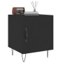 Nightstands 2 pcs engineered wood black 40x40x50 cm by vidaXL, Nightstands - Ref: Foro24-827551, Price: 61,40 €, Discount: %