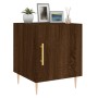 Oak brown engineered wood bedside table 40x40x50 cm by vidaXL, Nightstands - Ref: Foro24-827546, Price: 37,78 €, Discount: %