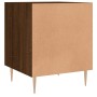 Oak brown engineered wood bedside table 40x40x50 cm by vidaXL, Nightstands - Ref: Foro24-827546, Price: 37,78 €, Discount: %