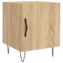 Engineered wood nightstand in Sonoma oak, 40x40x50 cm by vidaXL, Nightstands - Ref: Foro24-827554, Price: 35,66 €, Discount: %