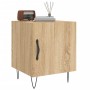 Engineered wood nightstand in Sonoma oak, 40x40x50 cm by vidaXL, Nightstands - Ref: Foro24-827554, Price: 35,66 €, Discount: %