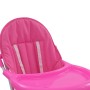 Rosa-weißer Babyhochstuhl von vidaXL, Stühle und Hochstühle für Kinder - Ref: Foro24-10183, Preis: 73,21 €, Rabatt: %