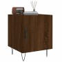 Bedside tables 2 units engineered wood brown oak 40x40x50 cm by vidaXL, Nightstands - Ref: Foro24-827563, Price: 45,40 €, Dis...