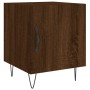 Bedside tables 2 units engineered wood brown oak 40x40x50 cm by vidaXL, Nightstands - Ref: Foro24-827563, Price: 45,40 €, Dis...