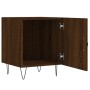 Bedside tables 2 units engineered wood brown oak 40x40x50 cm by vidaXL, Nightstands - Ref: Foro24-827563, Price: 45,40 €, Dis...