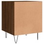 Bedside tables 2 units engineered wood brown oak 40x40x50 cm by vidaXL, Nightstands - Ref: Foro24-827563, Price: 45,40 €, Dis...