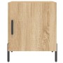 Nightstands 2 pcs engineered wood Sonoma oak 40x40x50 cm by vidaXL, Nightstands - Ref: Foro24-827587, Price: 54,55 €, Discoun...