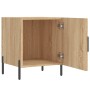 Mesitas noche 2 uds madera ingeniería roble Sonoma 40x40x50 cm de vidaXL, Mesitas de noche - Ref: Foro24-827587, Precio: 54,5...