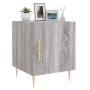 Nightstands 2 units Sonoma gray engineered wood 40x40x50 cm by vidaXL, Nightstands - Ref: Foro24-827545, Price: 65,87 €, Disc...