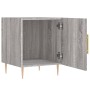 Mesitas noche 2 uds madera ingeniería gris Sonoma 40x40x50 cm de vidaXL, Mesitas de noche - Ref: Foro24-827545, Precio: 65,87...