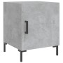 Concrete gray engineered wood bedside table 40x40x50 cm by vidaXL, Nightstands - Ref: Foro24-827572, Price: 32,26 €, Discount: %