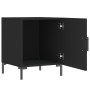 Nightstands 2 pcs engineered wood black 40x40x50 cm by vidaXL, Nightstands - Ref: Foro24-827567, Price: 52,10 €, Discount: %