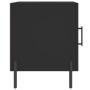 Mesita de noche madera de ingeniería negro 40x40x50 cm de vidaXL, Mesitas de noche - Ref: Foro24-827582, Precio: 46,95 €, Des...