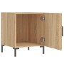 Mesitas noche 2 uds madera ingeniería roble Sonoma 40x40x50 cm de vidaXL, Mesitas de noche - Ref: Foro24-827571, Precio: 50,4...