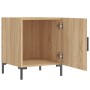 Sonoma oak engineered wood bedside table 40x40x50 cm by vidaXL, Nightstands - Ref: Foro24-827570, Price: 39,25 €, Discount: %