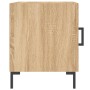 Sonoma oak engineered wood bedside table 40x40x50 cm by vidaXL, Nightstands - Ref: Foro24-827570, Price: 39,25 €, Discount: %