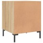 Sonoma oak engineered wood bedside table 40x40x50 cm by vidaXL, Nightstands - Ref: Foro24-827570, Price: 39,25 €, Discount: %