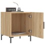 Sonoma oak engineered wood bedside table 40x40x50 cm by vidaXL, Nightstands - Ref: Foro24-827570, Price: 39,25 €, Discount: %