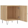 Mesitas noche 2 uds madera ingeniería roble Sonoma 40x40x50 cm de vidaXL, Mesitas de noche - Ref: Foro24-827555, Precio: 59,5...