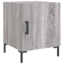 Mesitas noche 2 uds madera ingeniería gris Sonoma 40x40x50 cm de vidaXL, Mesitas de noche - Ref: Foro24-827577, Precio: 74,50...