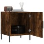 Nightstands 2 pcs engineered wood smoked oak 40x40x50 cm by vidaXL, Nightstands - Ref: Foro24-827591, Price: 54,55 €, Discoun...