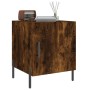 Nightstands 2 pcs engineered wood smoked oak 40x40x50 cm by vidaXL, Nightstands - Ref: Foro24-827591, Price: 54,55 €, Discoun...