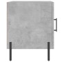 Concrete gray engineered wood bedside table 40x40x50 cm by vidaXL, Nightstands - Ref: Foro24-827588, Price: 34,88 €, Discount: %