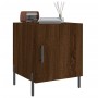 Nightstands 2 pcs oak brown engineered wood 40x40x50 cm by vidaXL, Nightstands - Ref: Foro24-827595, Price: 56,45 €, Discount: %