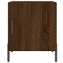 Nightstands 2 pcs oak brown engineered wood 40x40x50 cm by vidaXL, Nightstands - Ref: Foro24-827595, Price: 56,45 €, Discount: %