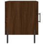 Nightstands 2 pcs oak brown engineered wood 40x40x50 cm by vidaXL, Nightstands - Ref: Foro24-827595, Price: 56,45 €, Discount: %