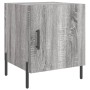 Sonoma gray engineered wood bedside table 40x40x50 cm by vidaXL, Nightstands - Ref: Foro24-827592, Price: 32,38 €, Discount: %