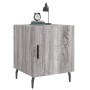 Sonoma gray engineered wood bedside table 40x40x50 cm by vidaXL, Nightstands - Ref: Foro24-827608, Price: 31,56 €, Discount: %