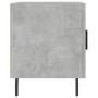 Mesita de noche madera de ingeniería gris hormigón 40x40x50 cm de vidaXL, Mesitas de noche - Ref: Foro24-827604, Precio: 30,6...