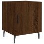 Engineered wood brown oak bedside table 40x40x50 cm by vidaXL, Nightstands - Ref: Foro24-827610, Price: 31,56 €, Discount: %