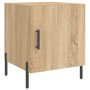 Sonoma oak engineered wood bedside table 40x40x50 cm by vidaXL, Nightstands - Ref: Foro24-827586, Price: 42,45 €, Discount: %