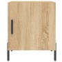 Sonoma oak engineered wood bedside table 40x40x50 cm by vidaXL, Nightstands - Ref: Foro24-827586, Price: 42,45 €, Discount: %