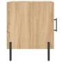 Sonoma oak engineered wood bedside table 40x40x50 cm by vidaXL, Nightstands - Ref: Foro24-827586, Price: 42,45 €, Discount: %