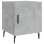 Nightstands 2 pcs concrete gray engineered wood 40x40x50 cm by vidaXL, Nightstands - Ref: Foro24-827605, Price: 52,99 €, Disc...