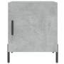 Bedside tables 2 units engineered wood gray concrete 40x40x50 cm by vidaXL, Nightstands - Ref: Foro24-827589, Price: 60,61 €,...