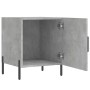 Bedside tables 2 units engineered wood gray concrete 40x40x50 cm by vidaXL, Nightstands - Ref: Foro24-827589, Price: 60,61 €,...