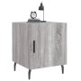 Nightstands 2 units Sonoma gray engineered wood 40x40x50 cm by vidaXL, Nightstands - Ref: Foro24-827609, Price: 54,07 €, Disc...