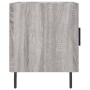 Nightstands 2 units Sonoma gray engineered wood 40x40x50 cm by vidaXL, Nightstands - Ref: Foro24-827609, Price: 54,07 €, Disc...